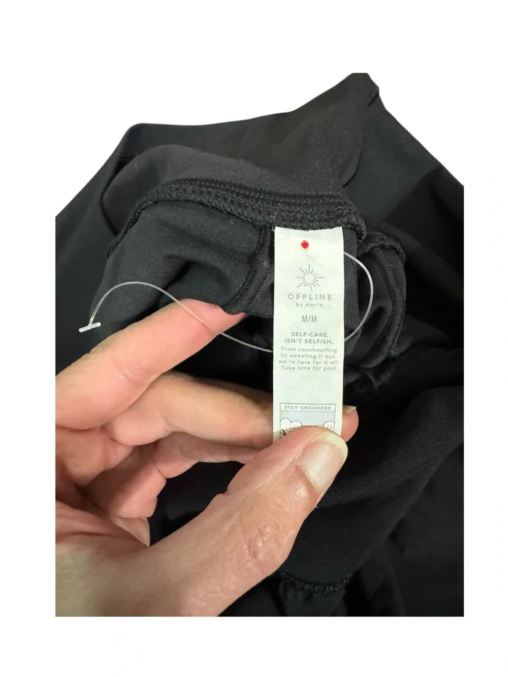 OFFLINE By Aerie | Real Me Flirty Short in True Black, Size Medium - Picture 8 of 10